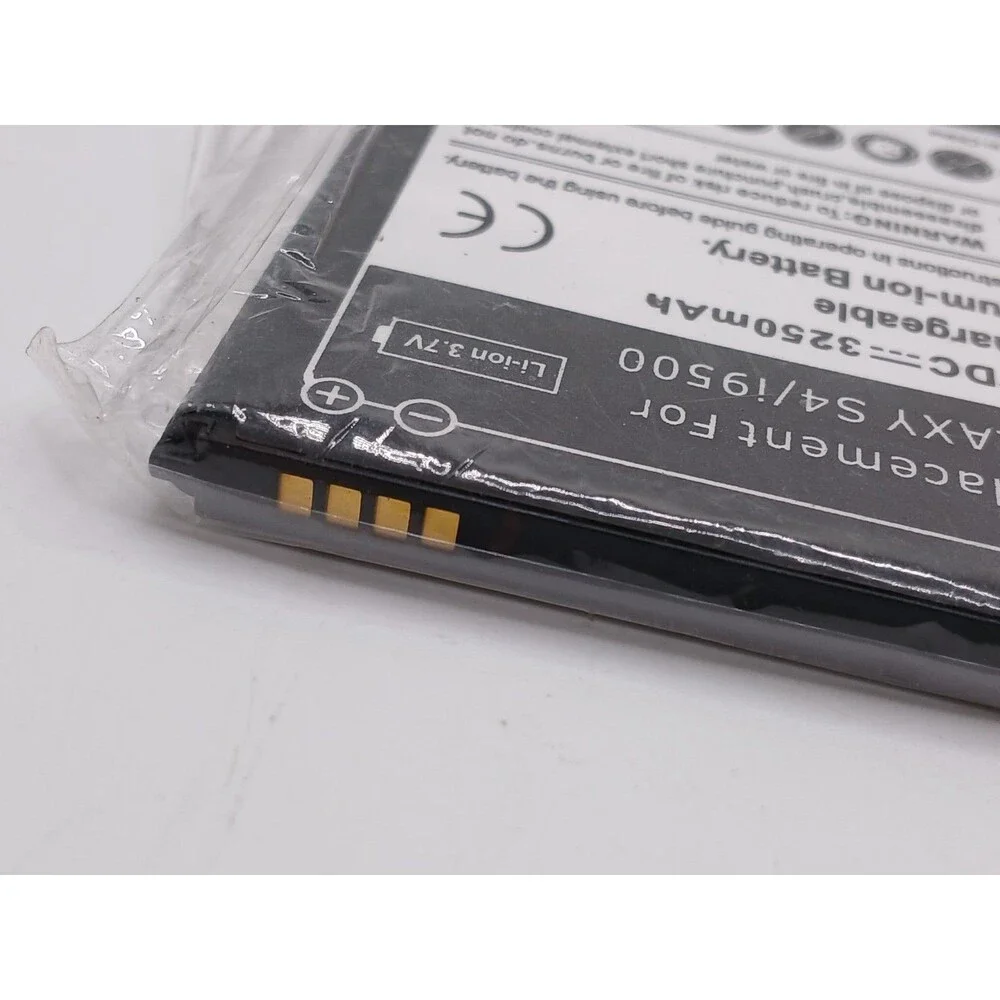 New Replacement 3250mAh Battery for Samsung Galaxy S4, i9500 Lithium-ion 3.7V DC